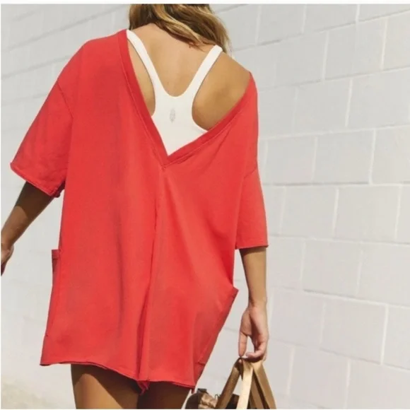 FP Movement by Free People Hot Shot Tee Romper - Picture 2 of 5